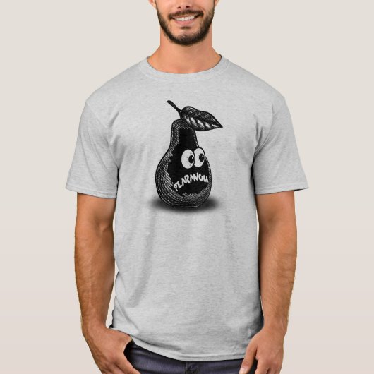 Pearanoia / Paranoia, grappig ontwerp, nieuwe tren T-shirt (Voorkant)