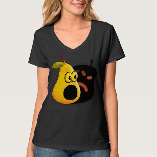 Pearanoia / Paranoia, grappig ontwerp, nieuwe tren T-shirt (Voorkant)