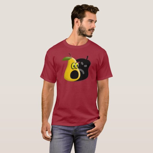 Pearanoia / Paranoia, grappig ontwerp, nieuwe tren T-shirt (Voorkant volledig)