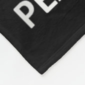 Pearanormal Cute Ghost Pear Halloween Costume Funn Fleece Deken (Hoek)