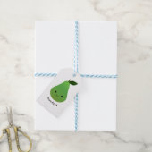 Pearfect Cute Kawaii Pear Cadeaulabel (Met Touw)