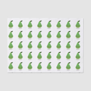 Pearfect Cute Kawaii Pear Tissuepapier