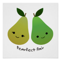 Pearfect Pear Kawaii Pears