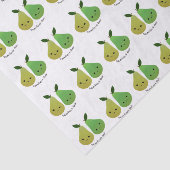 Pearfect Pear Kawaii Pears Tissuepapier (Detail)