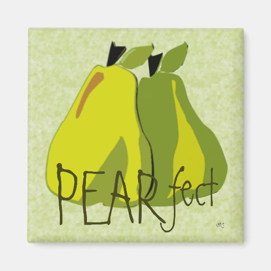PEARfect Pears Magnet (Voorkant)