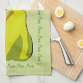 PEARfect peren (munt) Theedoek (Quarter Fold)