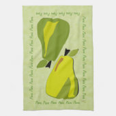 PEARfect peren (munt) Theedoek (Verticaal)