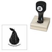 Pearfect Rubberstempel (Gestempeld)