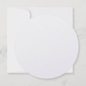 PEARL 110 lb 5,25-inch Rondbruiloft Kaart (Achterkant)