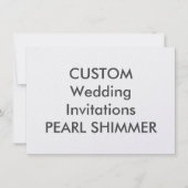 PEARL 110 lb 6,25 x 4,5-inch bruiloft Kaart (Voorkant)