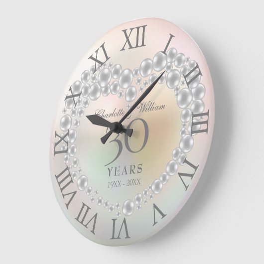 Pearl 30th Wedding Jubileum Grote Klok (Hoek)
