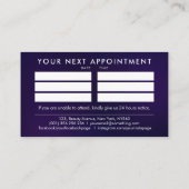 Pearl and gold Healing Hands Yin Yang symbol Visitekaartje (Achterkant)