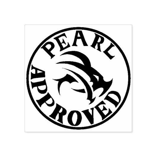 "Pearl Approved" stempel (Afrduk)