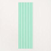 Pearl Aqua Vertical Stripped Yoga Mat (Voorkant)