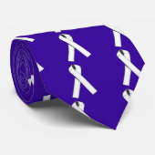 Pearl Awareness Ribbon Products Stropdas (Opgerold)