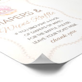Pearl Baby Shower Game Sign Poster (Hoek)