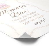 Pearl Baby Shower Game Sign Poster (Hoek)