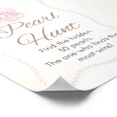Pearl Baby Shower Game Sign Poster (Hoek)