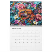 Pearl & Bead Embroidery – 2026 Calendar Kalender (Feb 2026)