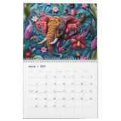Pearl & Bead Embroidery – 2026 Calendar Kalender (Mar 2027)