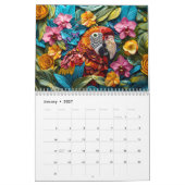 Pearl & Bead Embroidery – 2026 Calendar Kalender (Jan 2027)