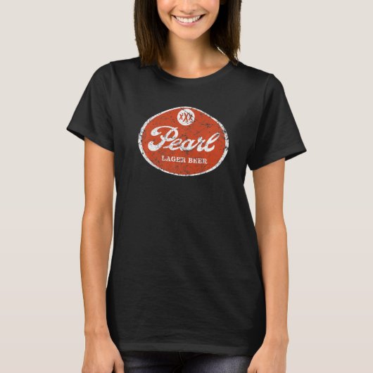  Pearl Beer Family Texas 1883 Mannen T-shirt (Voorkant)