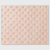 Pearl beige lederen textuur cadeaupapier (Vlak)