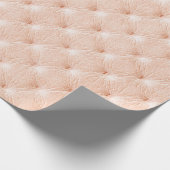 Pearl beige lederen textuur cadeaupapier (Hoek)