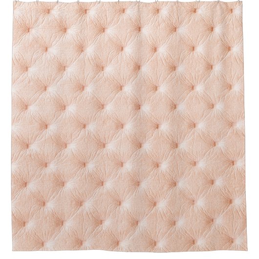 Pearl beige lederen textuur douchegordijn (Voorkant)