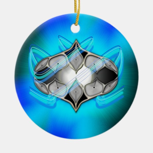 Pearl binnen keramisch ornament (Voorkant)