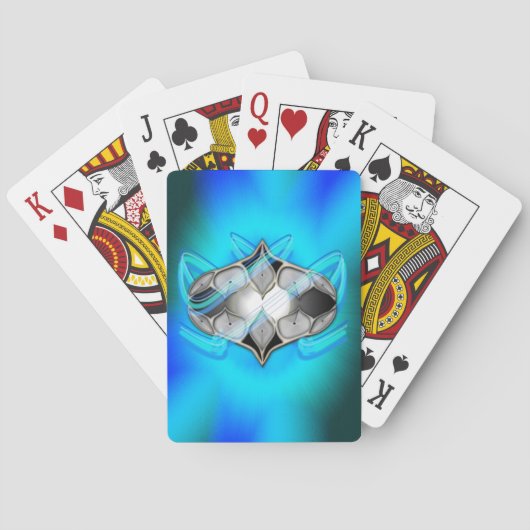 Pearl binnen pokerkaarten (Achterkant)