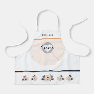 Pearl Black Watusi Tacao Bloemenmeisje Wedding Apr Schort