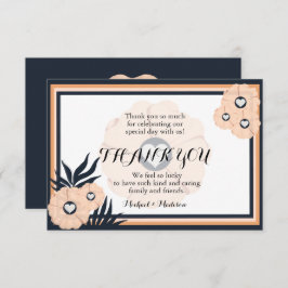 Pearl Black Watusi Tacao Floral Hartelijk dank voo