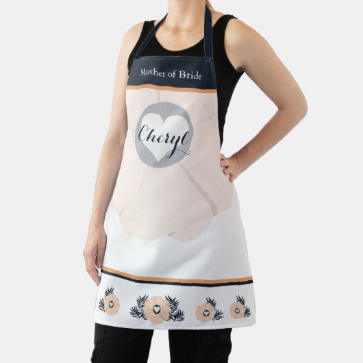 Pearl Black Watusi Tacao Moeder van de Bride Apron Schort (Insitu)