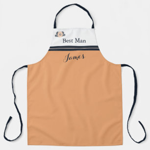 Pearl Black Watusi Tacao Wedding Apron Best Man Schort