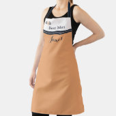 Pearl Black Watusi Tacao Wedding Apron Best Man Schort (Insitu)