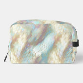 Pearl Blue Sky Animal Print Toilettasje (Achterkant)