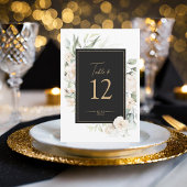 Pearl Blush Floral Elegance Ebony Table# ID989 Kaart