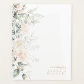 Pearl Blush Floral Wedding ID989 Planner (Voorkant)
