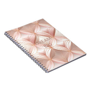 Pearl Blush Pink Rose Gold Notitieboek