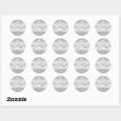 Pearl Boog & Kruis Eerste Heilige Communie Sticker (Vel)