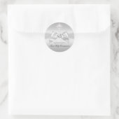 Pearl Boog & Kruis Eerste Heilige Communie Sticker (Tas)