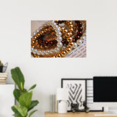 Pearl Bracelets afdrukken Poster (Thuiskantoor)