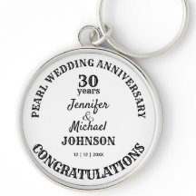 Pearl bruiloft 30 jaar Jubileum herdenking