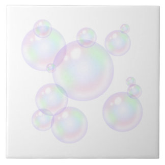 Pearl Bubble Bathroom Wall Art Tegeltje