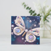  Pearl  Butterfly Kaart (Staand voorkant)