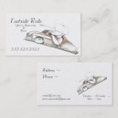 Pearl Card Stock Auto Visitekaartjes (Voorkant / Achterkant)