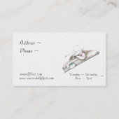 Pearl Card Stock Auto Visitekaartjes (Achterkant)