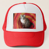 Pearl Cat Afghaans Trucker Pet (Voorkant)