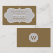 Pearl Chic Moderna mammembaart Contactkaartje (Voorkant / Achterkant)